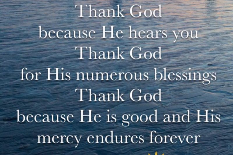 Daily thanksgiving